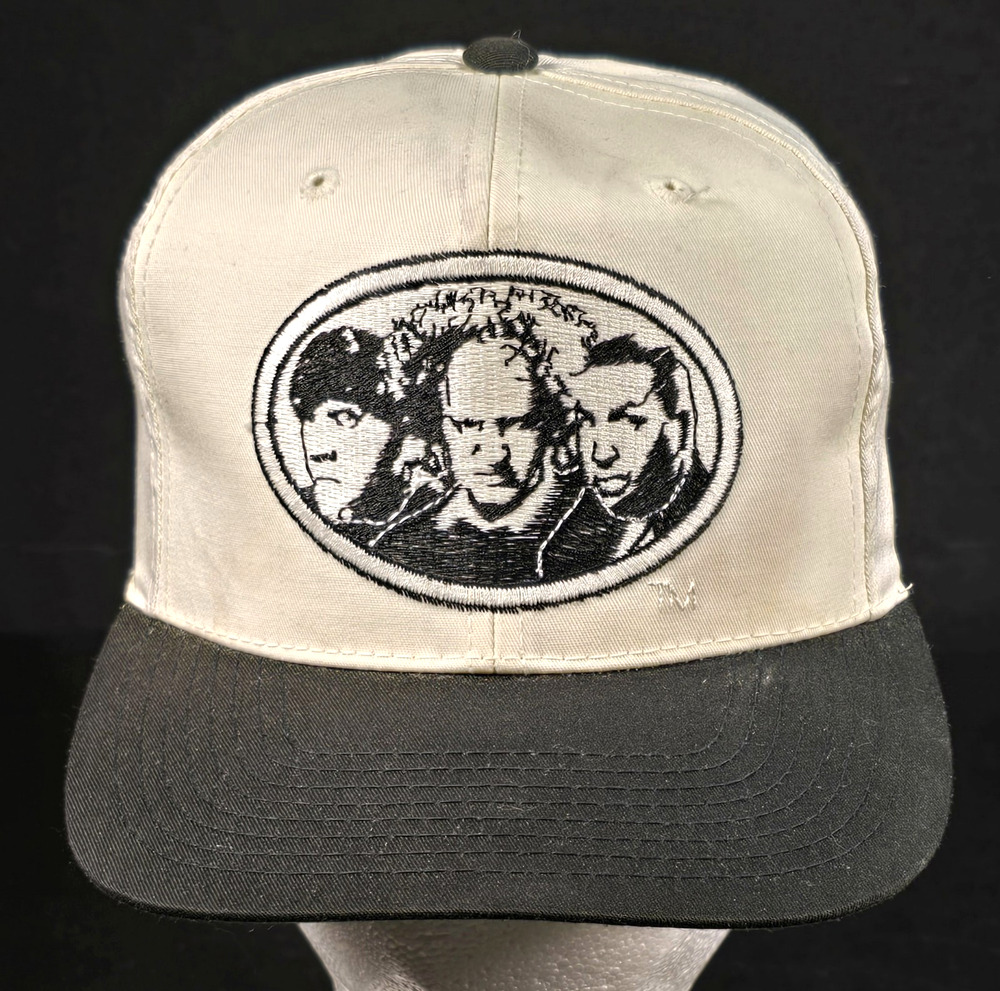 Vintage 1993 THE THREE STOOGES Annco Snap Back Hat Cap Adult Adjustable